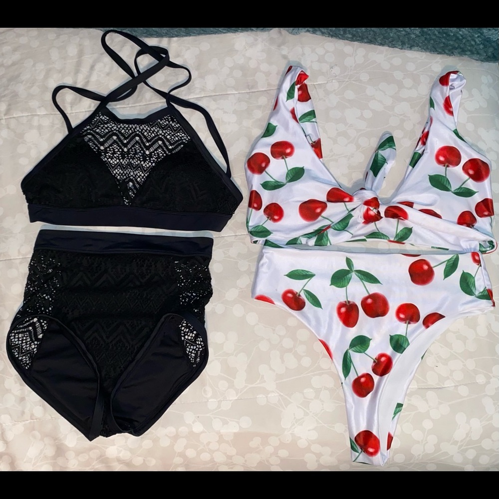 4 bathing suit sets (sold together)